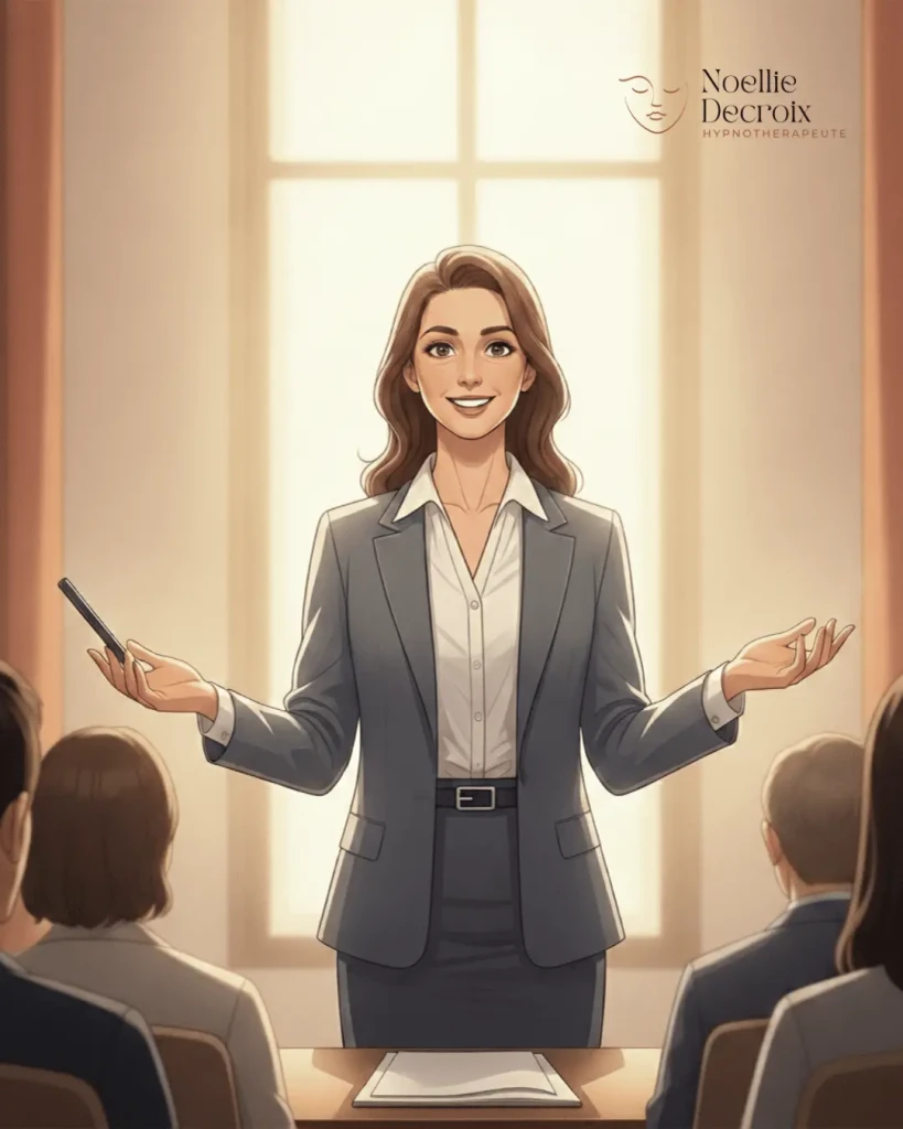 glossophobie - vaincre la peur de parler en public - noellie decroix hypnose