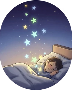 enuresie nocturne enfant - noellie decroix hypnose - oval